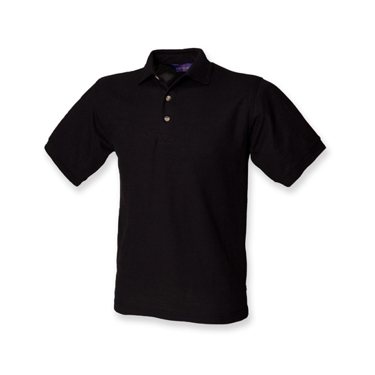 Koszulka Polo Klasyczna Pika W410 - Black