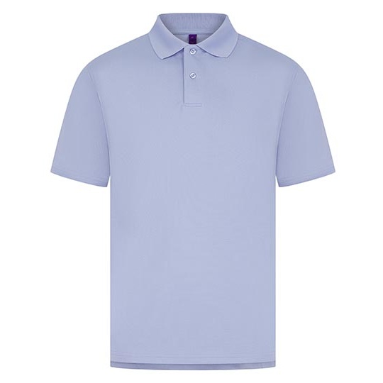 Koszulka Polo Klasyczna Odprowadzajaca Wilgoc W475 - Lavender