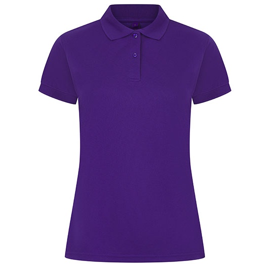 Koszulka Damska Slim Odprowadzająca Wilgoć W476 - Bright Purple