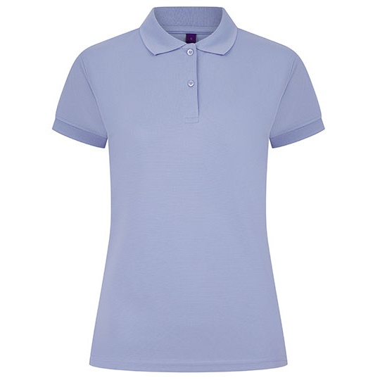 Damska koszulka polo Slim W476 - Lavender