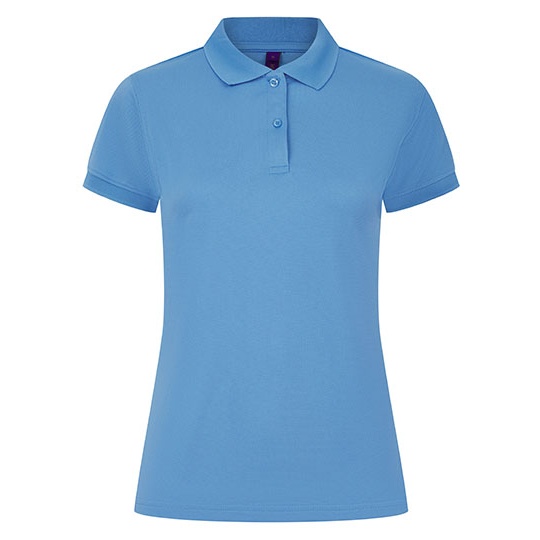 Koszulka Damska Slim Odprowadzajaca Wilgoc W476 - Mid Blue