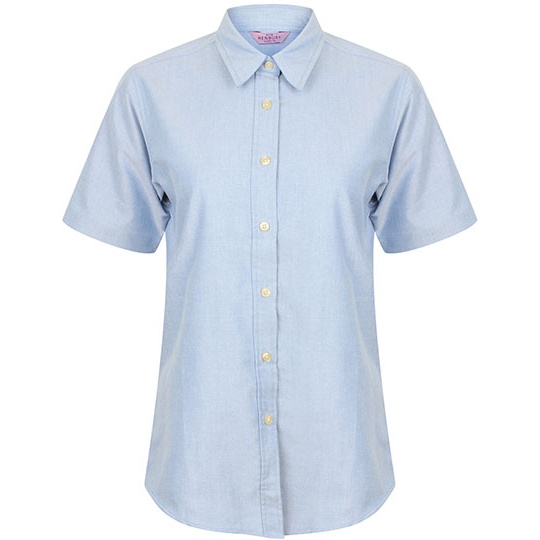 Koszula Damska Klasyczna Oxford W516 - Blue Oxford