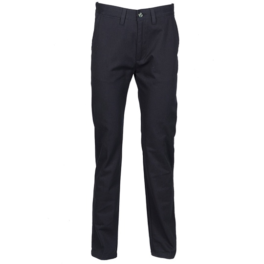 Damskie spodnie chino klasyczne W641 - Navy