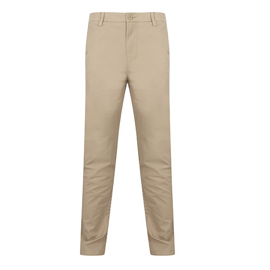 Męskie spodnie chino slim W650 - Stone