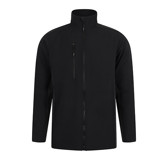 Kurtka Softshell Unisex W835 - Black & Charcoal