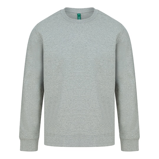 Bluza Klasyczna Bawełna Poliester Recykling W840 - Heather Grey