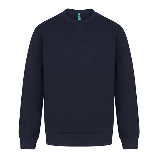 Bluza Klasyczna Bawelna Poliester Recykling W840 - Navy