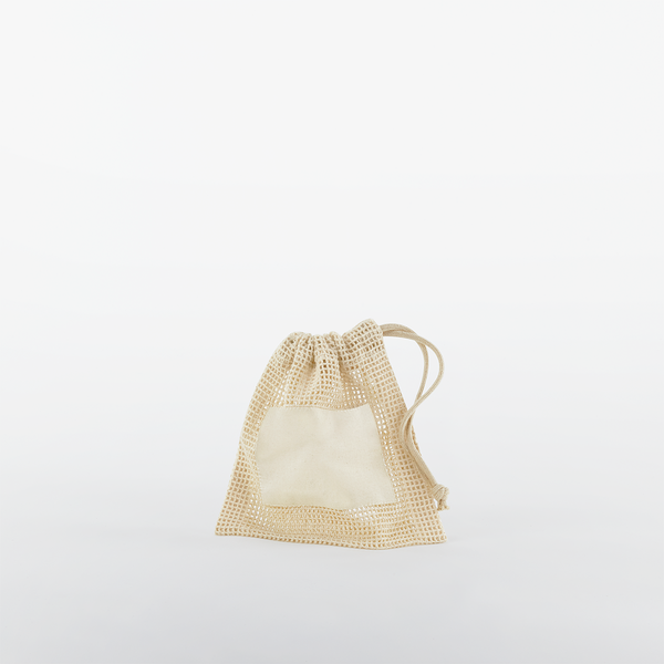 Siatkowy woreczek WM155 - Natural