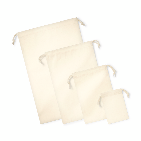 Worek bawelniany z troczkami WM266 - Natural