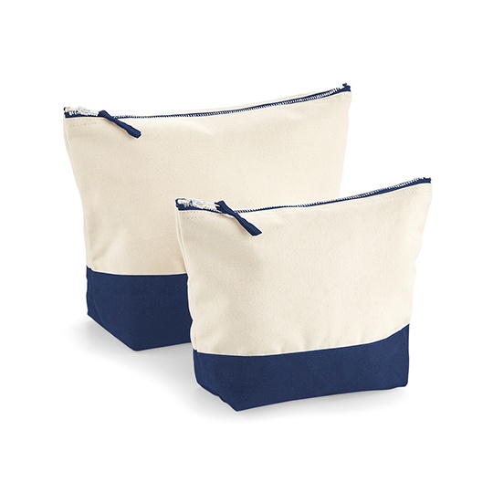 Torba Plocienna Bawelniana WM544 - Natural & Navy