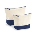 Torba Plocienna Bawelniana WM544 - Natural & Navy