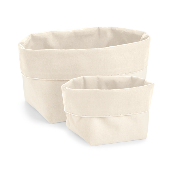 Dwustronny organizer canvas WM572 - Natural