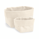 Dwustronny organizer canvas WM572 - Natural