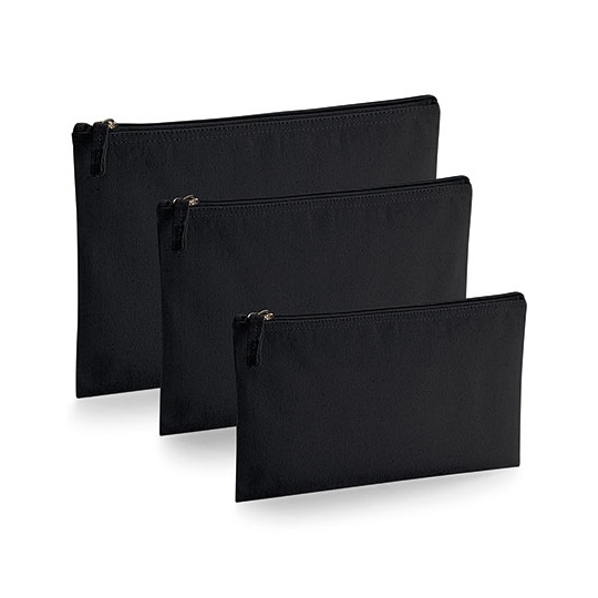 Kosmetyczka Uniwersalna Bawełniana Organiczna WM830 - Black