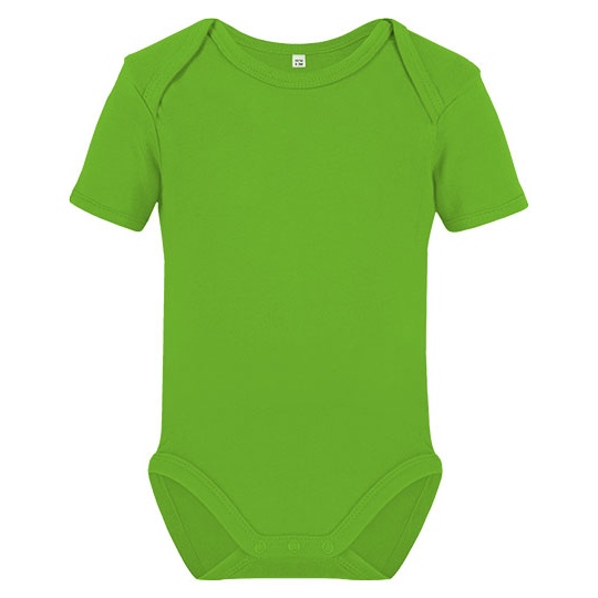 Body Niemowlece Krotki Rekaw Bawelna Organiczna X11120 - Apple Green