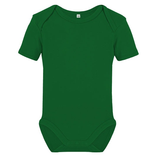 Body Niemowlece Krotki Rekaw Bawelna Organiczna X11120 - Kelly Green