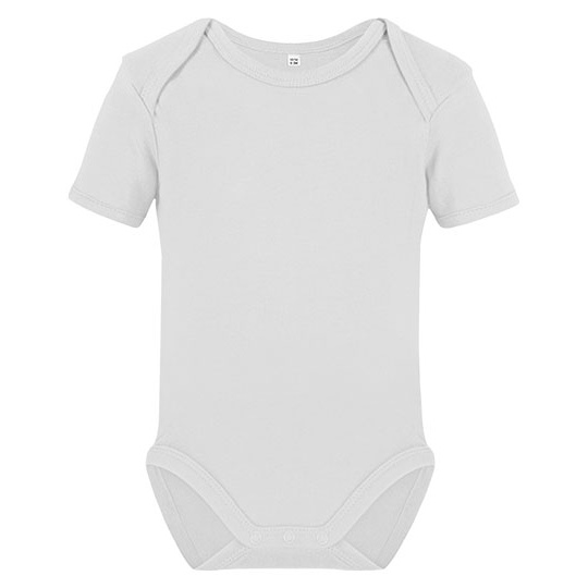Body Niemowlece Krotki Rekaw Bawelna Organiczna X11120 - White