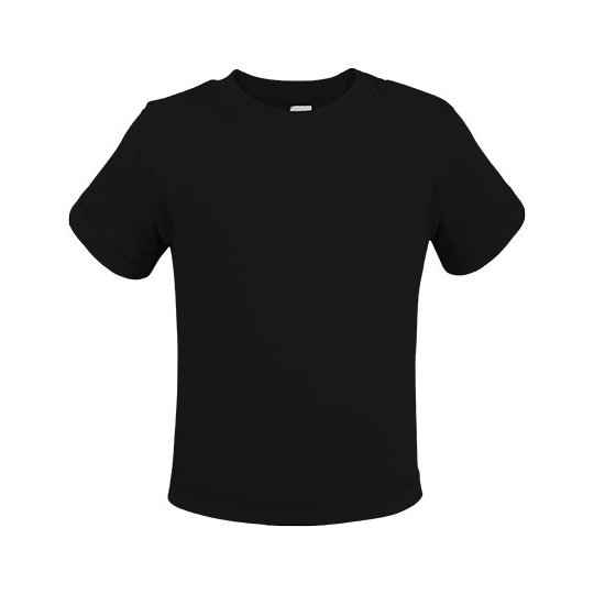 Koszulka Dziecieca Bawelna Organiczna Interlock X13120 - Black