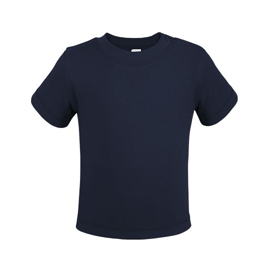 Koszulka Dziecieca Bawelna Organiczna Interlock X13120 - Navy