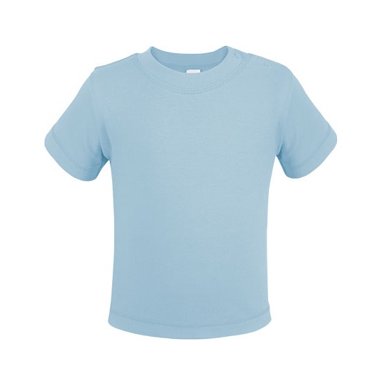 Koszulka Dziecieca Bawelna Organiczna Interlock X13120 - Powder Blue