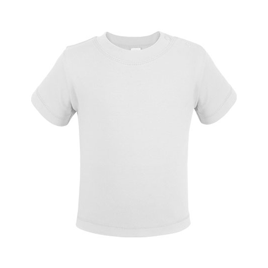 Koszulka Dziecieca Bawelna Organiczna Interlock X13120 - White