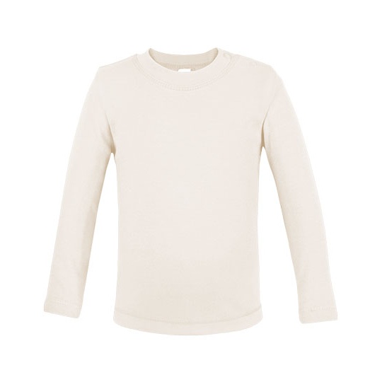 Koszulka Niemowlęca z Długim Rękawem X13420 - Natural