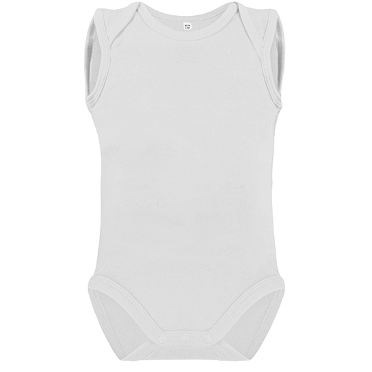 Body niemowlece bez rekawow X21020 - White