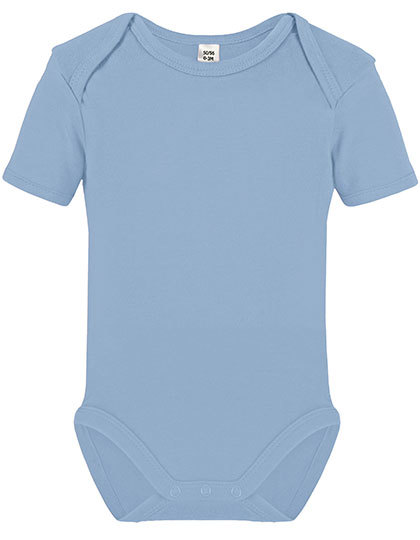 Body Krotki Rekaw Bawelna Interlock X940 - Babyblue