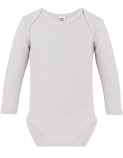Body niemowlęce z długim rękawem X941 - White