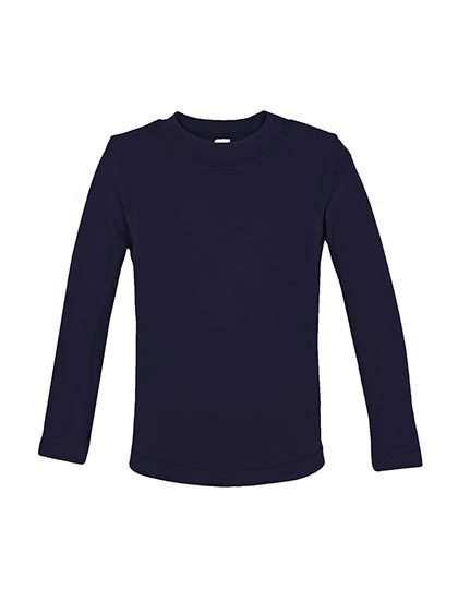 Koszulka Dziecięca Długi Rękaw Bawełniana Interlock X955 - Black