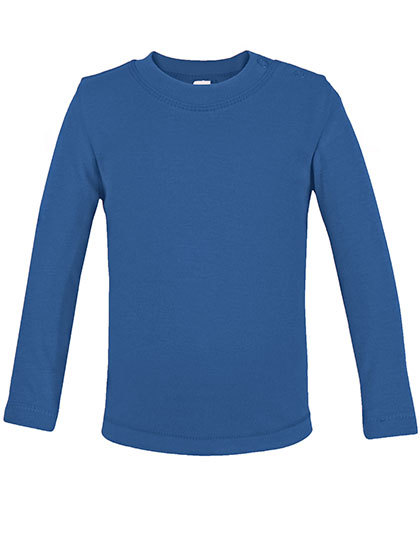 Koszulka Dziecięca Długi Rękaw Bawełniana Interlock X955 - Deep Royal