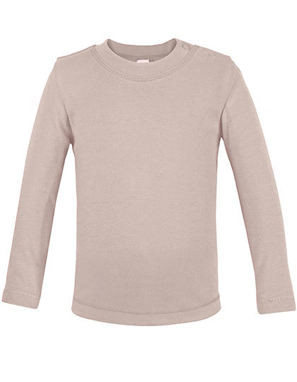 Koszulka Dziecięca Długi Rękaw Bawełniana Interlock X955 - Natural