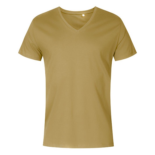 T-shirt Meski Slim Bawelna Czesana XO1425 - Olive