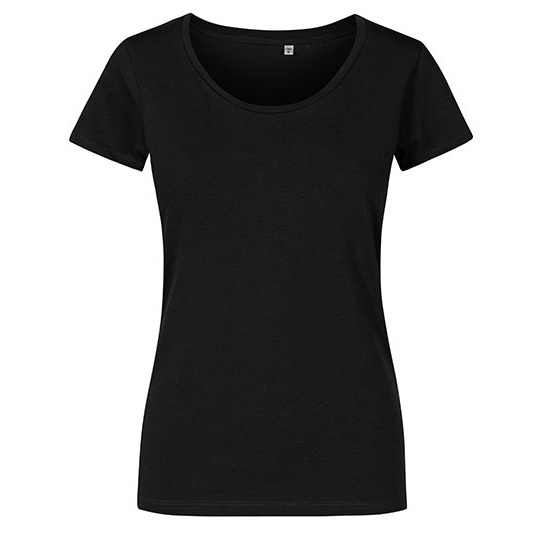 T-shirt Damski Slim Bawełniany XO1545 - Black