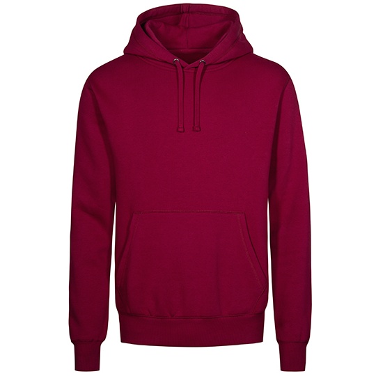 Bluza z Kapturem Molton XO1680 - Berry