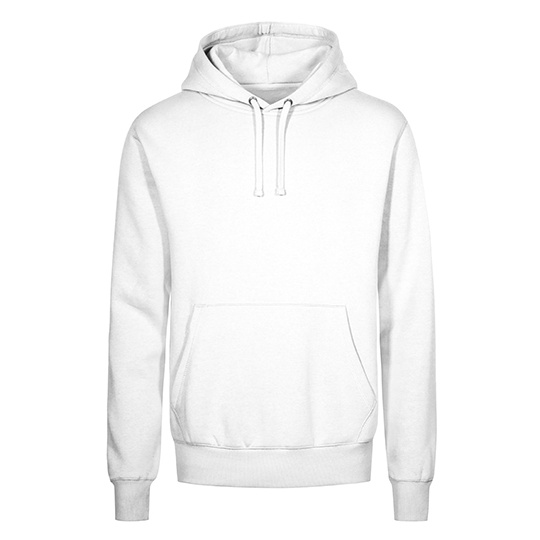 Bluza z Kapturem Molton XO1680 - White