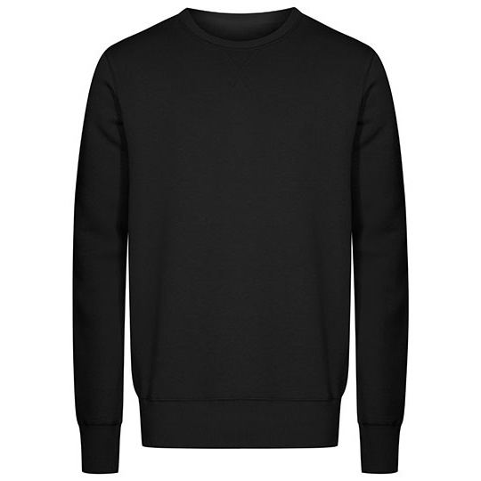 Sweter Męski Bawełniany Szczotkowany XO1699 - Black