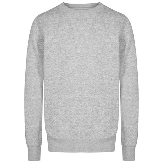 Sweter Meski Bawelniany Szczotkowany XO1699 - Heather Grey