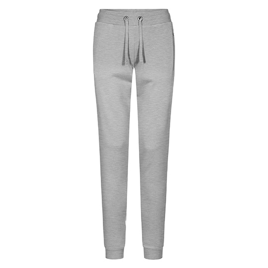 Spodnie dresowe z kieszeniami na zamek XO1700 - Heather Grey