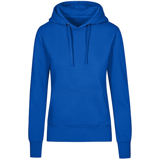 Bluza Damska z Kapturem Molton XO1781 - Azur Blue
