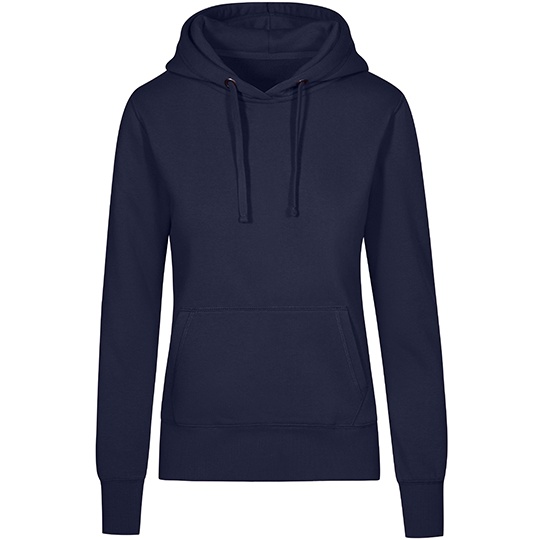 Bluza Damska z Kapturem Molton XO1781 - French Navy