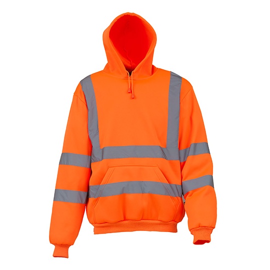 Bluza Męska Ostrzegawcza Poliestrowa YK05 - Hi-Vis Orange
