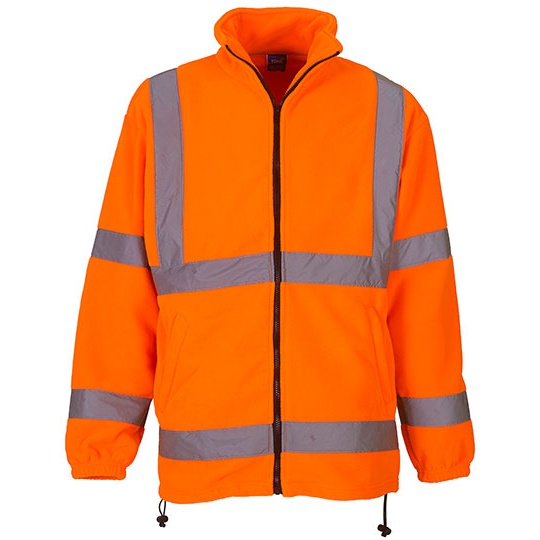 Bluza Klasyczna Polarowa Hi-Vis YK08 - Hi-Vis Orange