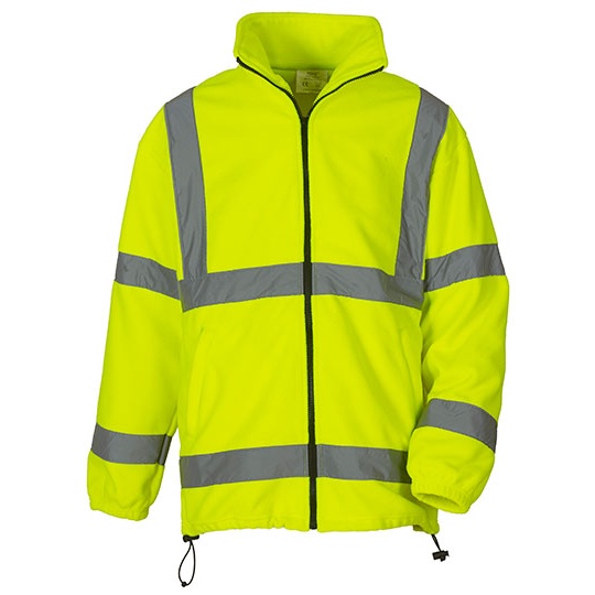 Bluza Klasyczna Polarowa Hi-Vis YK08 - Hi-Vis Yellow