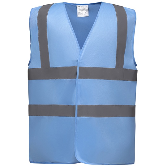 Kamizelka ostrzegawcza YK100 - Sky Blue