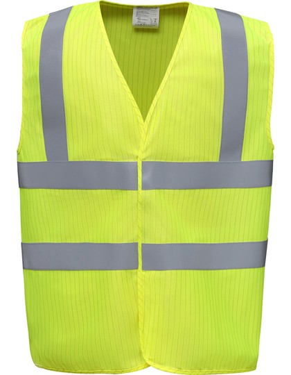 Kamizelka Ochronna Antystatyczna Hi-Vis YK1000 - Hi-Vis Yellow