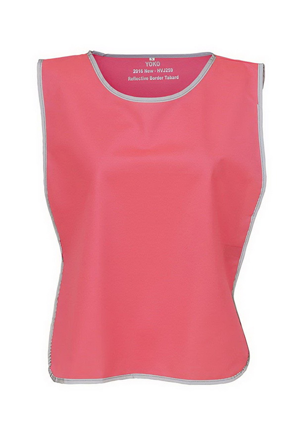 Fartuch odblaskowy z regulacją YK259 - Pink