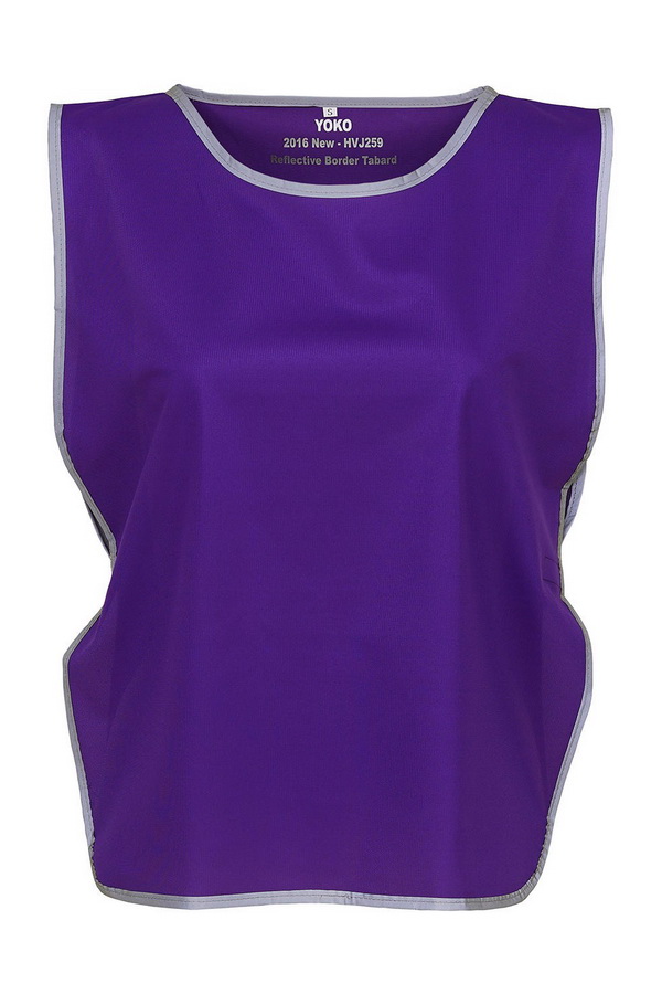 Fartuch odblaskowy YK259 - Purple