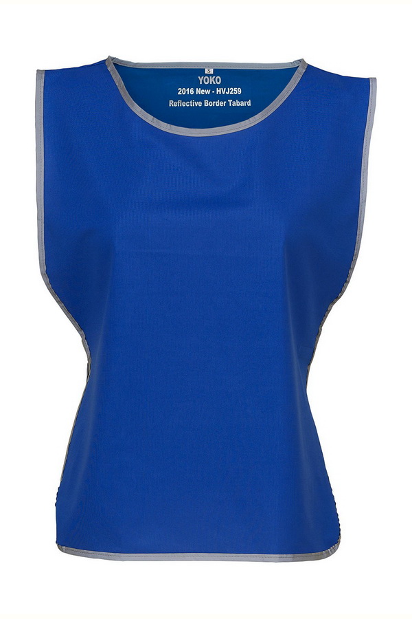 Fartuch Klasyczny Odblaskowy Poliester YK259 - Royal Blue