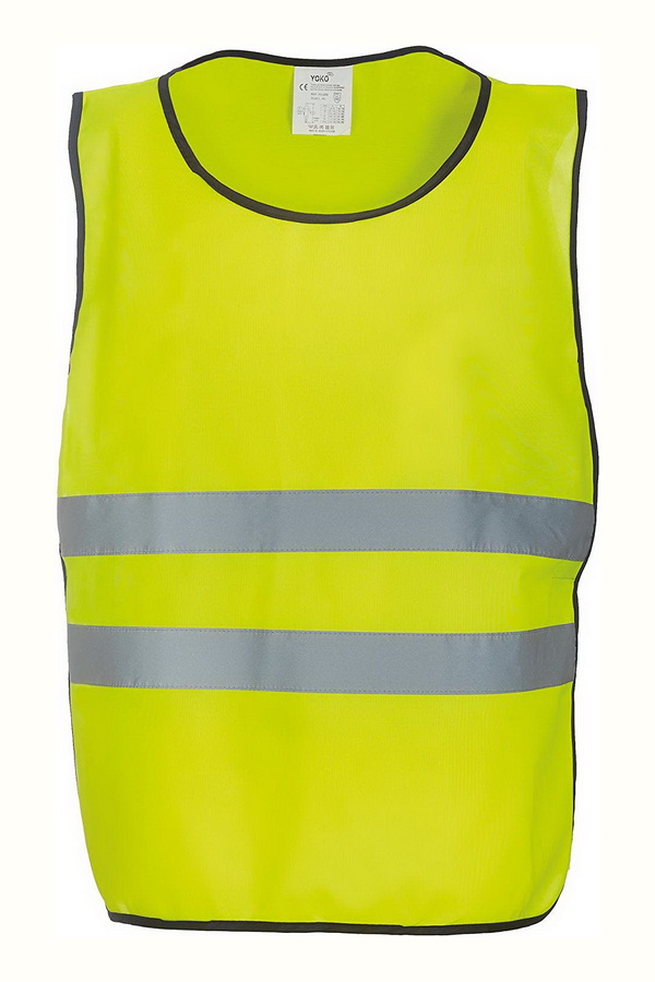 Kamizelka Ostrzegawcza Regulowana Poliester YK269 - Hi-Vis Yellow